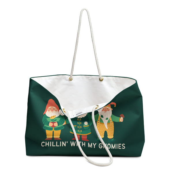 Chillin' With My Gnomies Weekender Bag