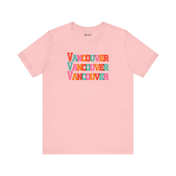 Bold and Bright Vancouver Trio Premium Soft Tee