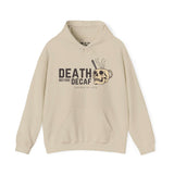 Beige hoodie with 