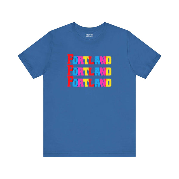 Bold and Bright Portland Trio Premium Soft Tee