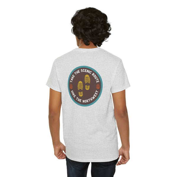 Take the Scenic Route - Hike the Northwest Athletic Tee