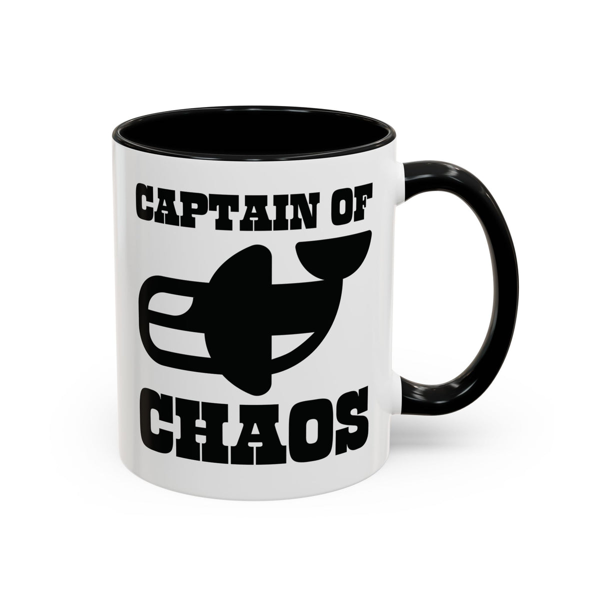 Captain of Chaos Orca Ceramic Coffee Mug