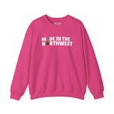 Pink Northwest Woodlands sweatshirt with 