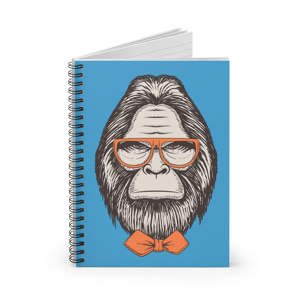 Gentleman of the Woods Bigfoot Spiral Notebook