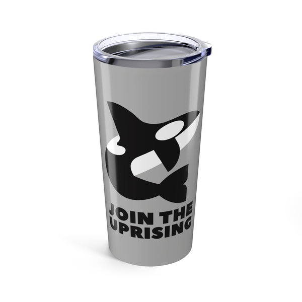 Join the Uprising Orca Stainless Coffee Tumbler 20 oz