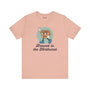 Brewed in the Northwest coffee tee featuring a cheerful coffee cup design on a soft pink shirt.