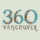 360 Florals Vancouver Washington Weekender Bag design featuring floral elements and vibrant colors.