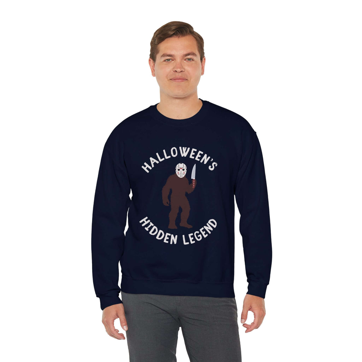 Halloween's Hidden Legend Bigfoot Sweatshirt