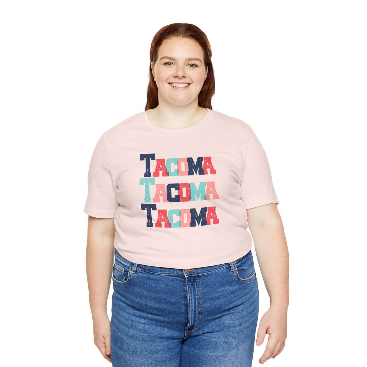 Bold and Bright Tacoma Trio Premium Soft Tee