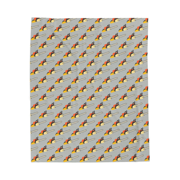 Chainsaw Whisperer Lightweight Cozy Blanket