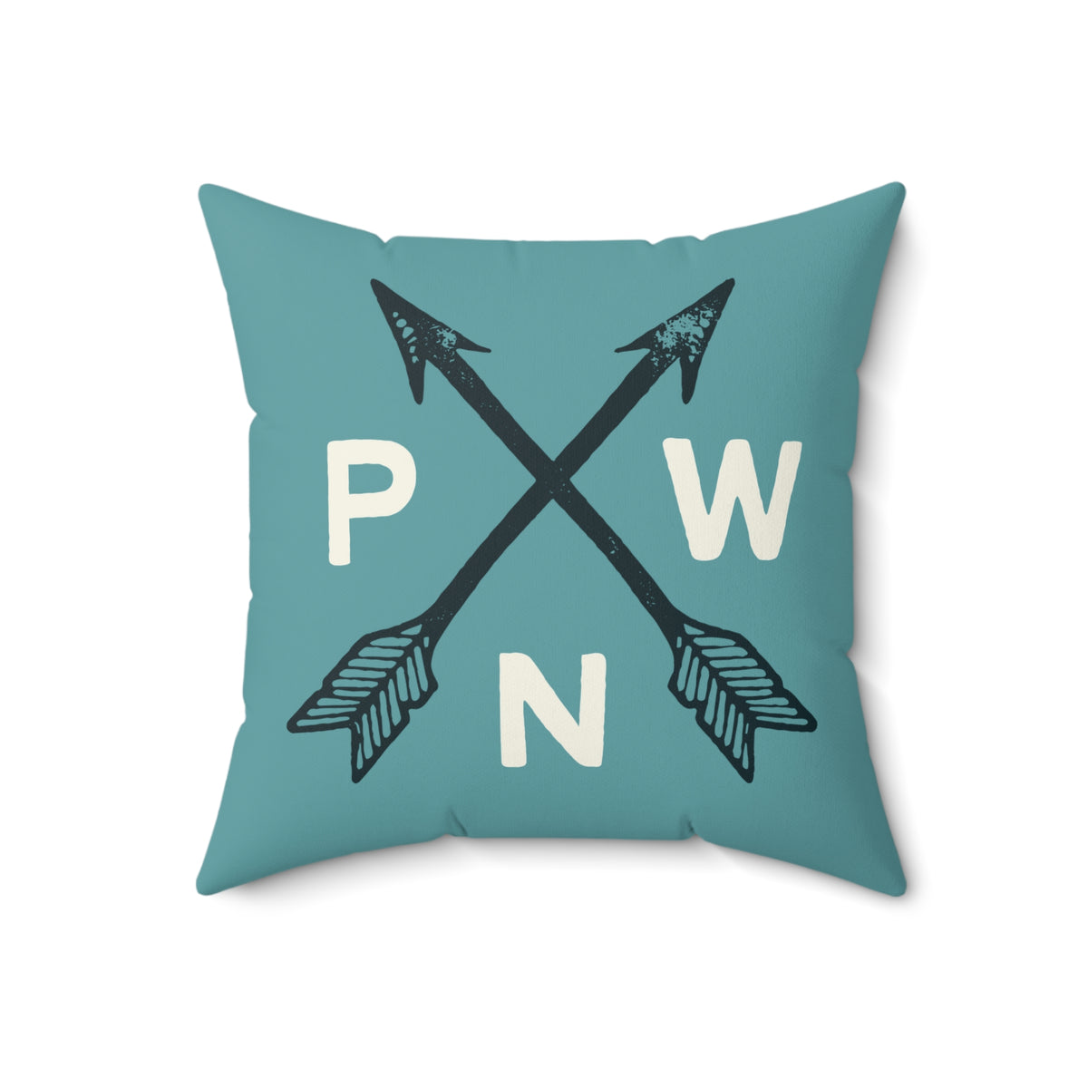 PNW Arrow Crossroads Square Pillow