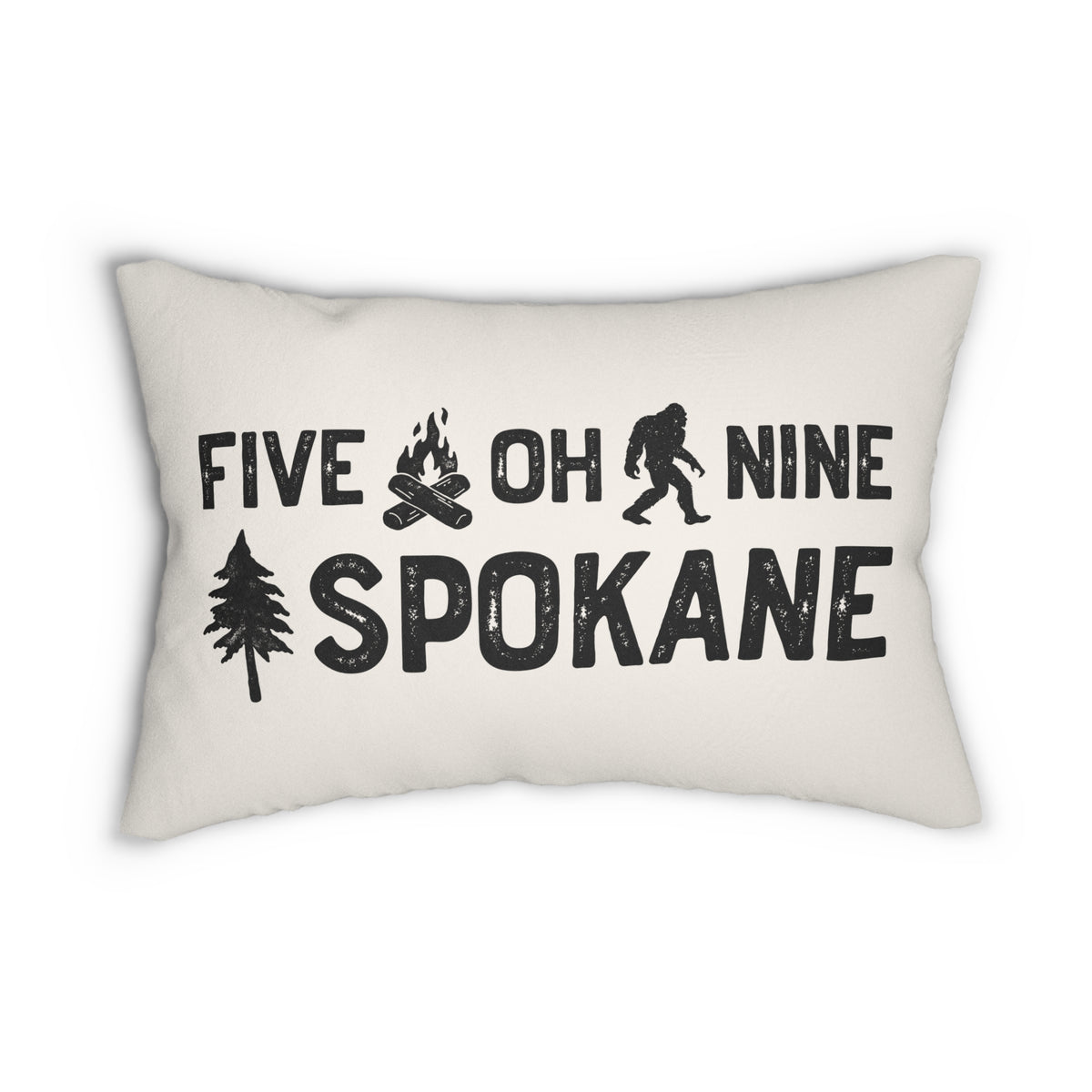 Five Oh Nine Roots Spokane Lumbar Accent Pillow