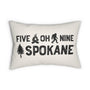 Five Oh Nine Roots Spokane Lumbar Accent Pillow