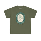 Grower's Union Local 420 athletic tee featuring hand illustration and green design, celebrating cannabis culture.