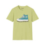 Kickin’ It in the 360 Unisex Softstyle T-Shirt featuring a Converse hi-top design, representing Vancouver, Washington.