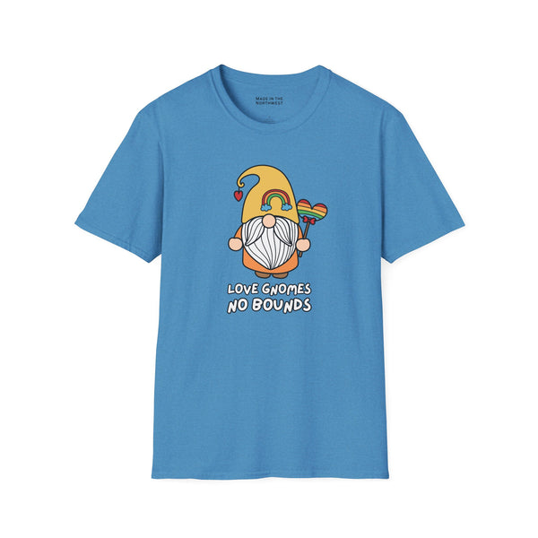 Love Gnomes No Bounds T Shirt