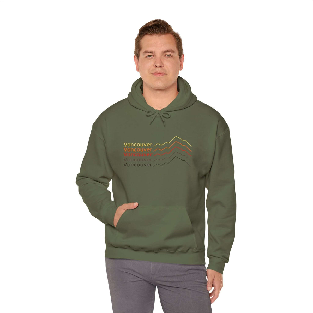 Vancouver Minimalist Mountain Hoodie
