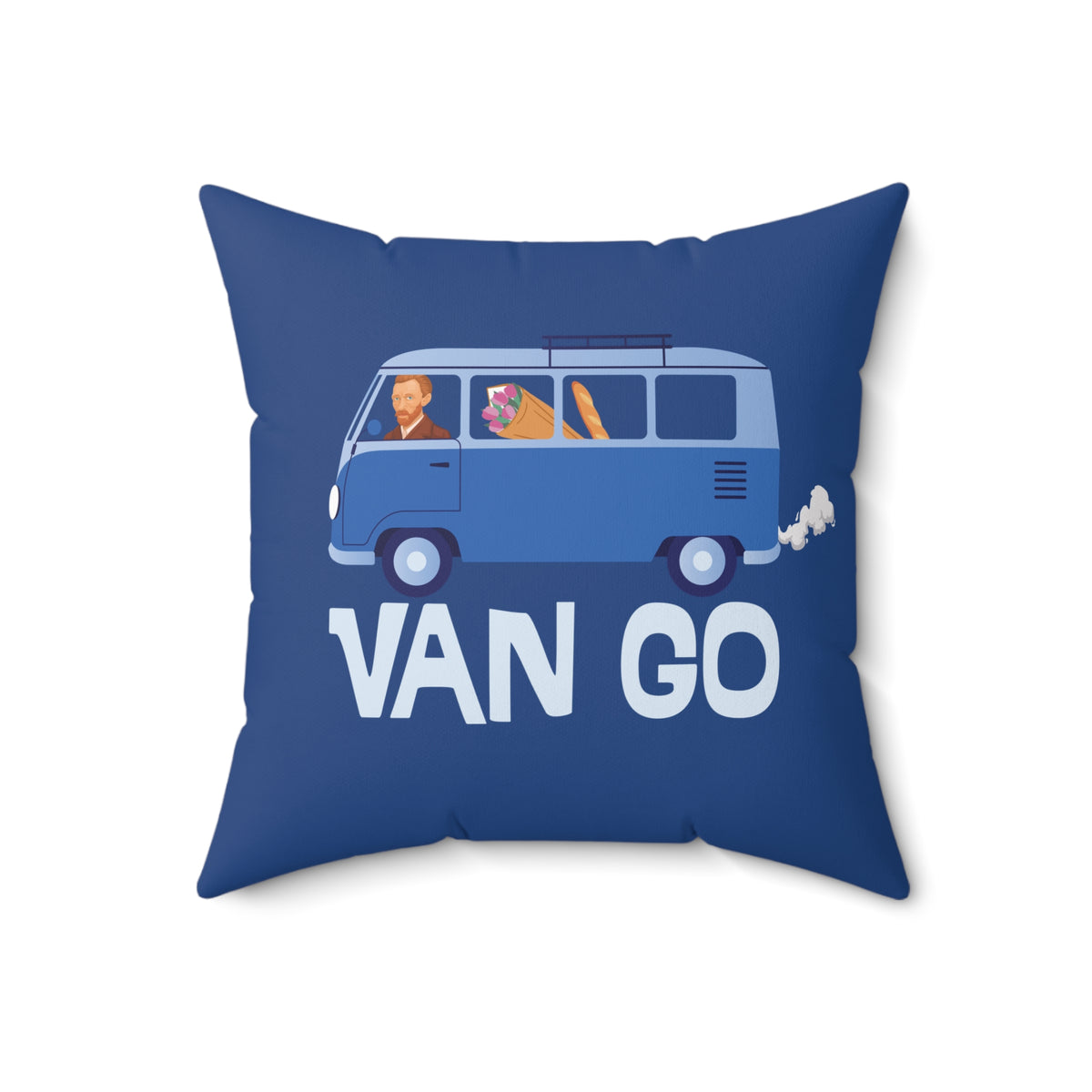 Vincent in a Van Go Decorative Square Accent Pillow