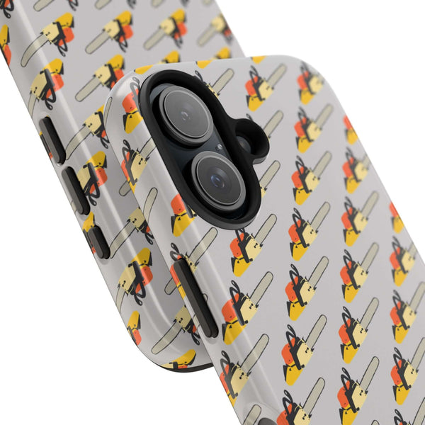 The Log Life Chainsaw Tough Phone Case