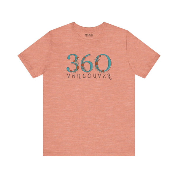 360 Floral Area Code Premium Soft Tee