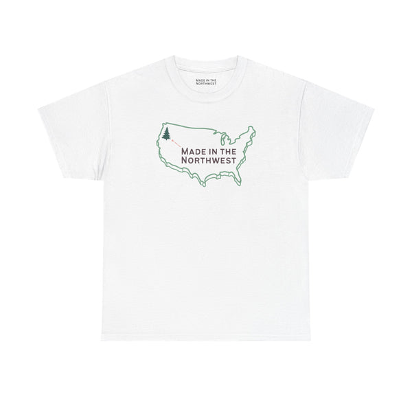 Evergreen is Where It's At Athletic Tee