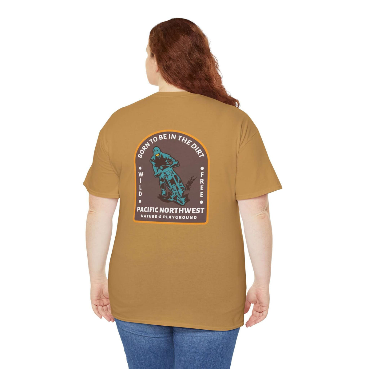 Born to Be in the Dirt Athletic Tee