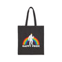 Bigfoot's Pride Parade Cotton Canvas Tote Bag