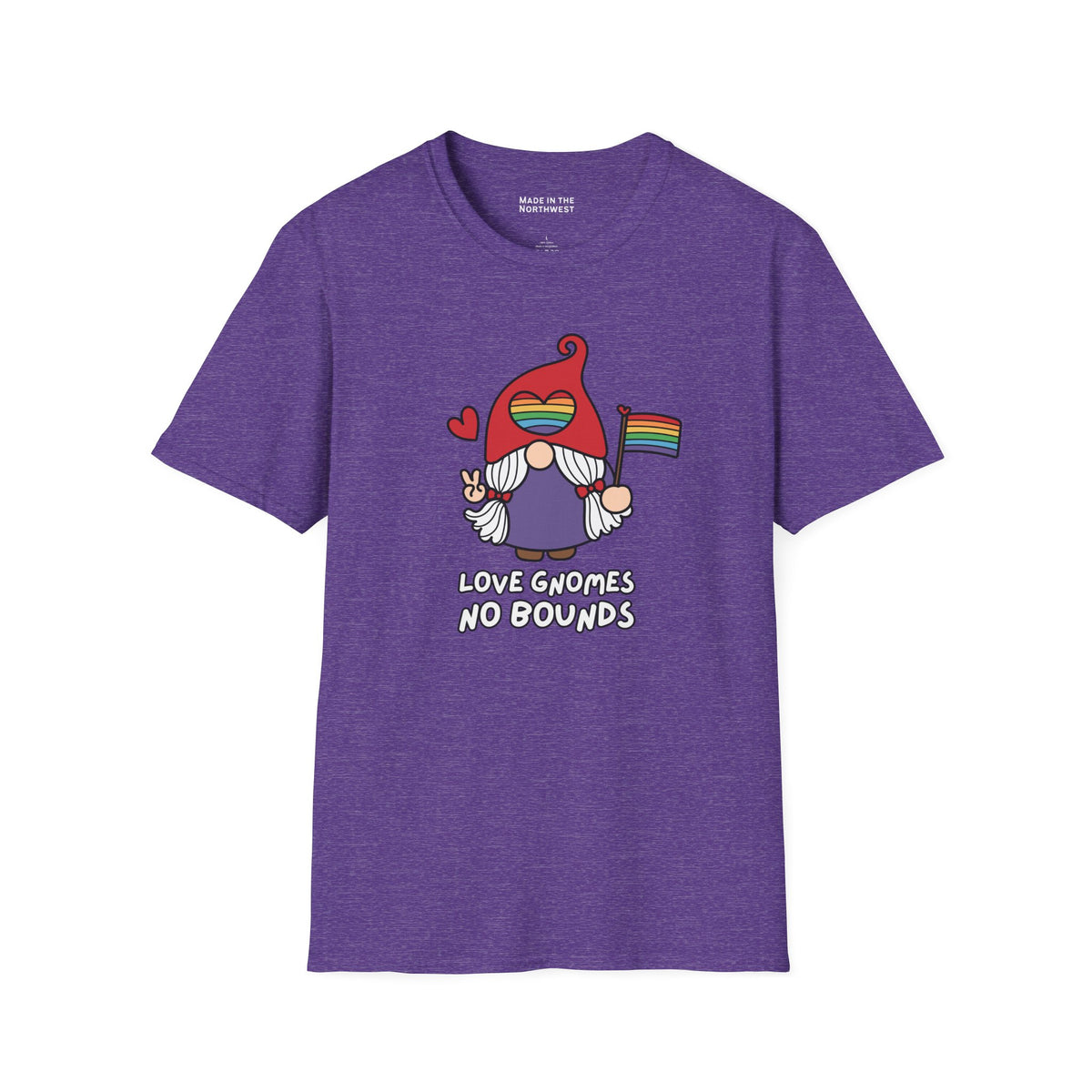 Love Gnomes No Bounds T Shirt
