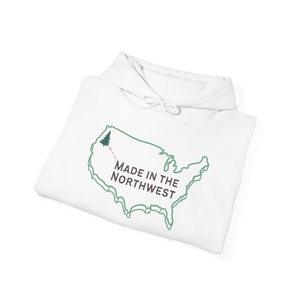 Evergreen is Where It's At Cozy Hoodie