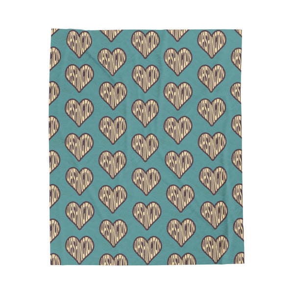 Washington State of Mind Heart Lightweight Cozy Blanket