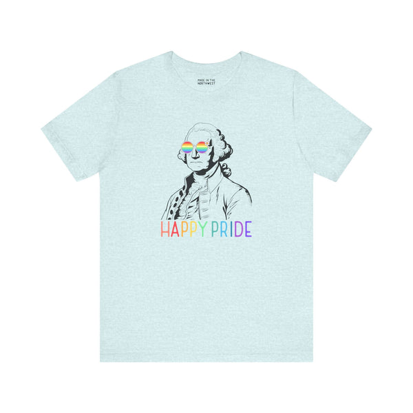 George's Rainbow Vision Happy Pride Premium Soft Tee