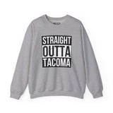 Gray sweatshirt with 