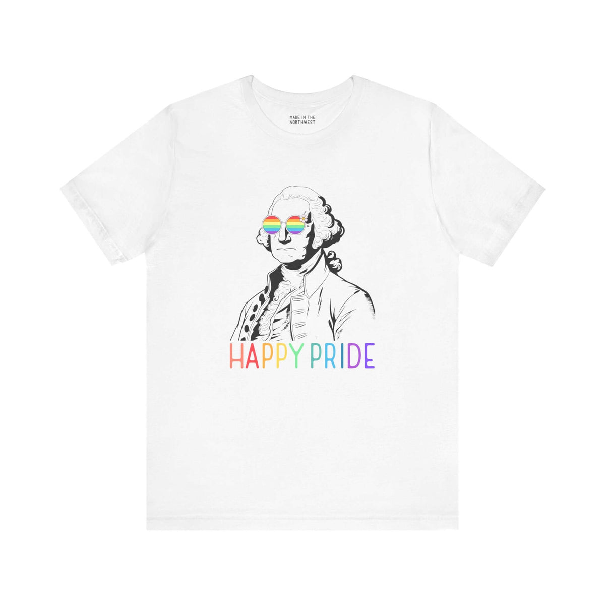 George's Rainbow Vision Happy Pride Tee