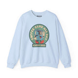 Light blue sweatshirt with 