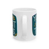 You Got This Mug featuring a glossy ceramic finish with hand-lettered design in teal and gold accents.