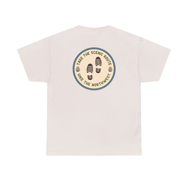 Take the Scenic Route - Hike the Northwest Athletic Tee