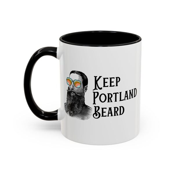 Keep Portland Beard Ceramic Coffee Mug