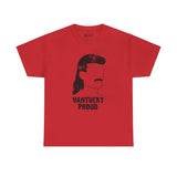 Red Vantucky Proud Billy Ray Slammer athletic tee featuring bold silhouette design.