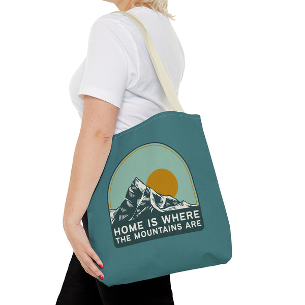 Home is Where the Mountains Are Durable Everyday Tote