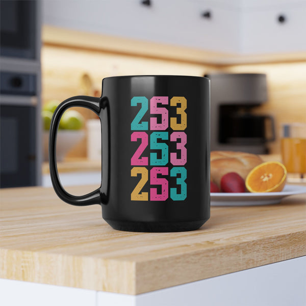 Two Five Three Electric Pop Coffee Mug