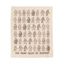 The Many Faces of Bigfoot Lightweight Cozy Blanket
