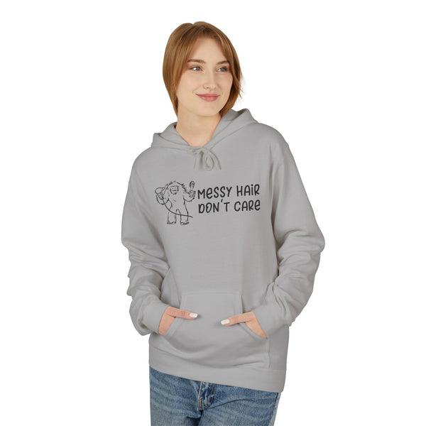Messy Hair Don't Care Bigfoot Premium Midweight Hoodie