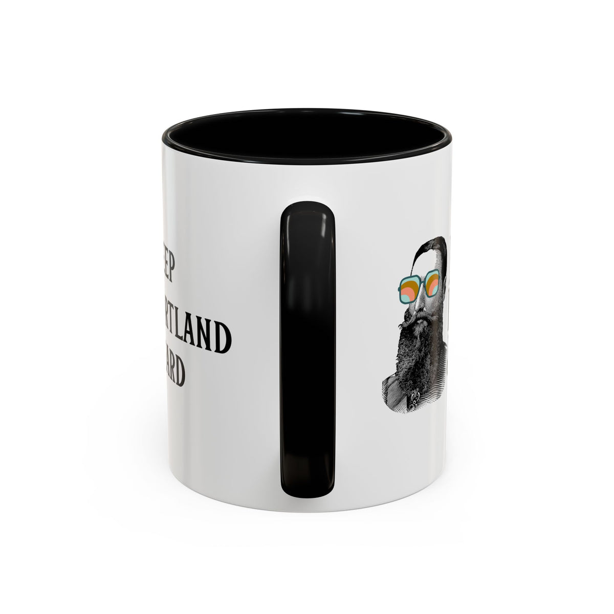 Keep Portland Beard Ceramic Coffee Mug