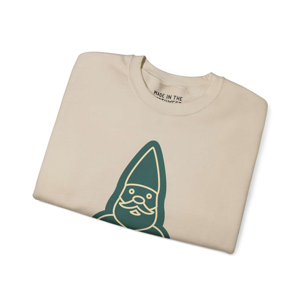 Cozy NW Is My Gnome sweatshirt showcasing a playful gnome design, perfect for Pacific Northwest enthusiasts.