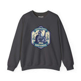 Custom Cycles Northwest sweatshirt with motorcycle design for enthusiasts, combining style and comfort.