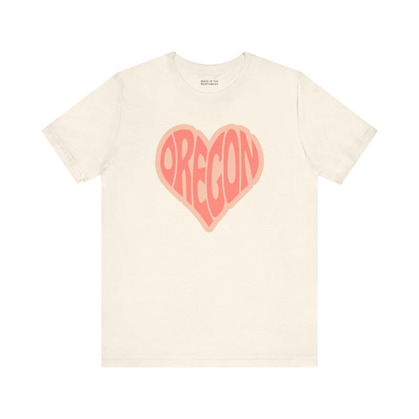 Oregon State of Mind Heart Premium Soft Tee