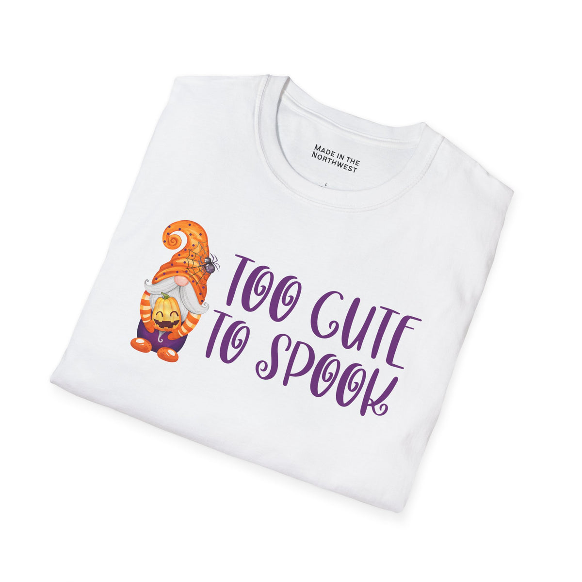 Too Cute to Spook Halloween Softstyle T-Shirt