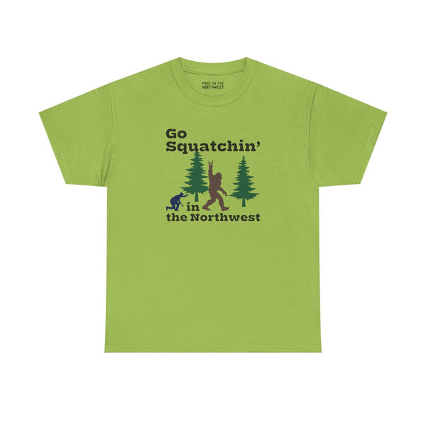 Go Squatchin' in the Northwest Athletic Tee