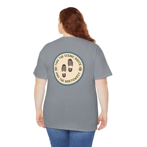 Take the Scenic Route - Hike the Northwest Athletic Tee