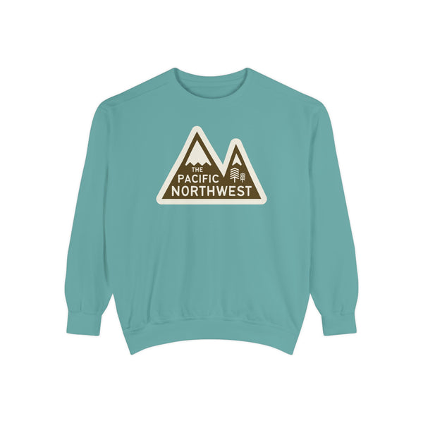Pacific Northwest Heights Mountain Garment Dyed Relaxed Sweatshirt